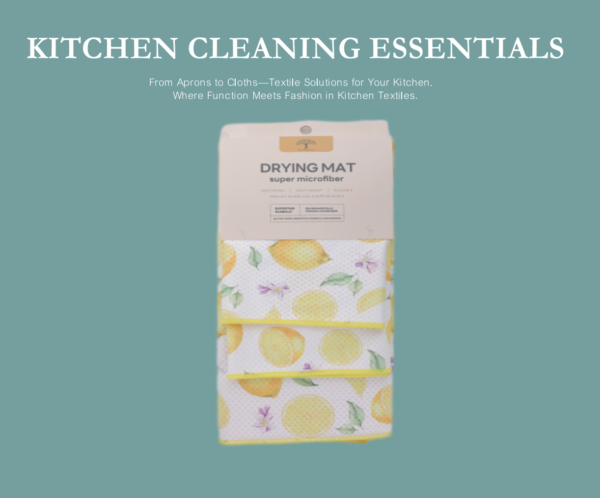Kitchen Cleaning Set - Drying Mat