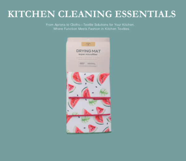 Kitchen Cleaning Set - Drying Mat