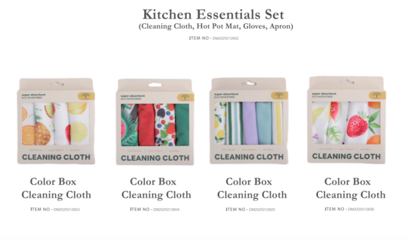Kitchen Cleaning Set - Drying Mat